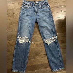 Levi’s low pro straight jeans